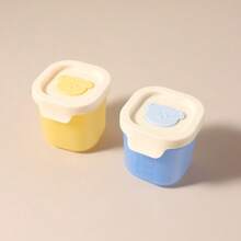 50ml Baby Food Tray, Steamer Mold, Meal Prep Storage Freezer Trays, Infant Puree Ice Cube Tray - Multicolor - View 15