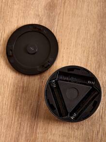 1 pieza Lámpara de mesita de noche para niños, luz nocturna suave para habitación de bebé, luz cálida, blanca/cálida, lámpara redonda con sensor táctil de 3 LED para hogar/dormitorio, luz nocturna alimentada por batería - Multicolor - Ver 11