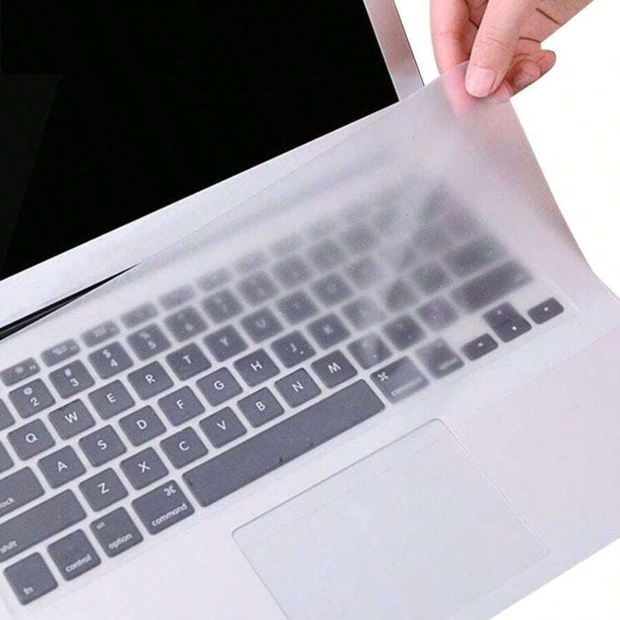 Vỏ bảo vệ bàn phím đa năng cho máy tính xách tay Notebook 13" 14" 15.6" Inch, Vỏ bảo vệ bàn phím bằng silicon siêu mỏng chống thấm nước chống bụi (Vỏ bảo vệ bàn phím máy tính xách tay đa năng 15"-17.3") - Bố cục ANSI (Phiên bản Hoa Kỳ) - Xem 1