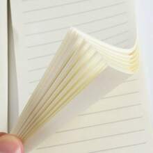 Libreta de notas retro, organizador de planificador de piel sintética, libreta de estudiante con rejilla como recompensa de estudio - Multicolor - Ver 5