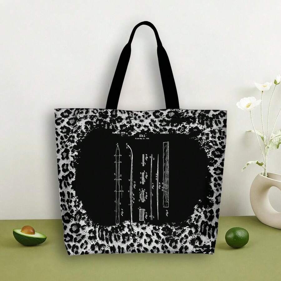 Vintage Ski Patent Travelling Bag - Retro Skiing Gift For Men Women - Comfortable Black Tee For Winter Sports - Perfect Ski Season Apparel - Plus Size Available