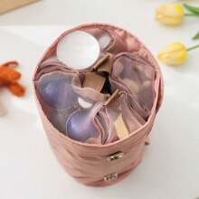 Multi-Functional 4-In-1 Makeup Organizer & Travel Toiletry Bag - Detachable And Hanging Design Travel Essentials Travel Accessories Travel Must Haves - Multicolor - View 3