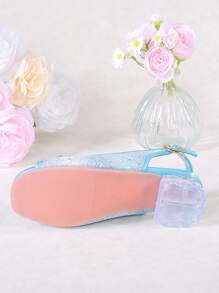 1 Pair Girls' Fashion High Heel Sandals, Suitable For Summer