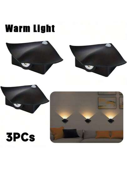 Moderne Stingray LED Wand Lights Motion Sensor, Bedroom, Staircase, Living Room, Wardrobe, Entrance, Hallway, Indoor, Outdoor Lighting view 5