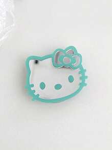 Sanrio 1 pieza Accesorio móvil de Hello Kitty de Sanrio con soporte retráctil de acrílico con dibujos animados y diseño de espejo (con respaldo adhesivo) (algunas piezas pueden ser aleatorias), compatible con iPhone, teléfonos Android, regalo para cumpleaños, familia, amigos, soporte y agarre para teléfono