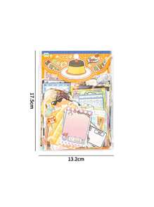 200 件多功能便签套装，涂鸦风格心情系列，复古美学，适合 DIY 剪贴簿、学校用品、返校