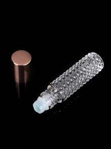 1 件 10ml 精油滚珠瓶、香水瓶、玻璃球按摩空瓶、便携式滚珠玻璃瓶 - 無色 - 查看 4