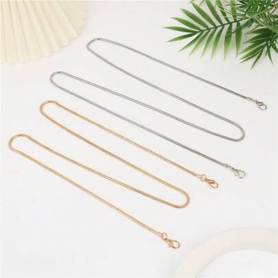 1 dây đeo xích xương rắn bằng kim loại, phụ kiện túi xách/túi xách thông dụng