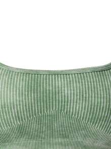 1 pièce Soutien-gorge de sport sans couture pour femmes, vêtements de sport de yoga, débardeur de fitness pour la course