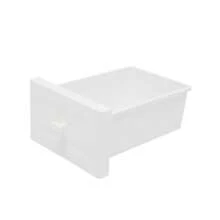 White Chest Of Drawers Narrow Cabinet With Five Drawers Mobile Storage Space With Wheels Dimensions: 25 * 34 * 82 Cm - trắng - Xem 5