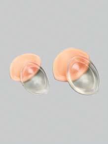 2 PCS [Bra Inserts] Invisible Anti-Convex 1 Pair Silicone Bra Inserts - Push-Up Enhancer Pads For Women, Reusable & Washable, Smooth Surface, Lingerie Accessories,Super Soft Breast Pads, Bra Push Up Cleavage Enhancer Pads, Non-Slip Sticky Breast Push Up Pads Enhancer Summer Cooling,Beach,Travel
