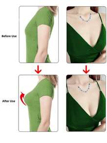 2 PCS [Bra Inserts] Invisible Anti-Convex 1 Pair Silicone Bra Inserts - Push-Up Enhancer Pads For Women, Reusable & Washable, Smooth Surface, Lingerie Accessories,Super Soft Breast Pads, Bra Push Up Cleavage Enhancer Pads, Non-Slip Sticky Breast Push Up Pads Enhancer Summer Cooling,Beach,Travel