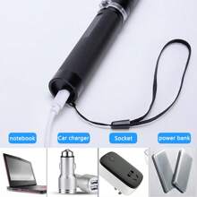 Outdoor, Office Laser Pointer, Super Light Speed, Small And Light, Easy To Carry, High Brightness, Clear Indication, Night, Day Can Be Applied - Black - View 6