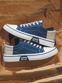 Klassische Segeltuchschuhe für Herren, atmungsaktive, vielseitige, rutschfeste und langlebige Freizeit-Sneaker, geeignet für Teenager/Freizeit im Sommer/Sport im Freien/Urlaubsreisen/Abschlussgeschenke/Geburtstagskleider-Accessoires