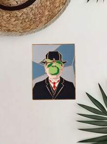 4pcs Vintage World Famous Painting Abstract Artist Oil Painting Brooch Pins, Accessory For Bags And Backpacks Dress Accessories Pin For Clothes Bag Charm Backpack For School Office Accessories Shirts Jacket Jewelry Christmas Halloween Clothes Pin Funny Cute Teacher Gifts Costume Accessories Bag Charms