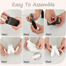 20/30pcs Wedding Gift Boxes With Ribbon - Ideal For Bride And Groom, Party Decoration And Favors, Event Party Candy Gift Boxes With Round Hang Tags And Fine Gold Glitter Ribbons