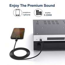 AUX Braided Audio Cable, Car Accessories Type-C/Lightning To 3.5mm Compatible With IPhone 14 13 12 11 Pro Max Plus, 3.5mm Plug Car Accessories - Multicolor - View 2