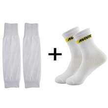 2 双透气骑行袜压缩骑行户外运动袜腿套运动护腿