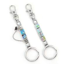 1pc/4pcs/6pcs DIY Flower, Cherry, Heart, Butterfly Modular Keychain, Fashionable Cute Handmade Modular Keychain, Creative & Elegant DIY Italian Modular Keychain Summer, School - M291424 - View 2