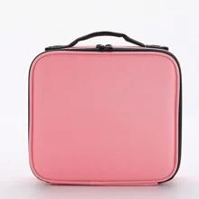 Maletín de maquillaje profesional portátil para artistas de maquillaje, bolso de cosméticos con espejo, impermeable, organizador de gran capacidad para el cuidado de la belleza y las uñas