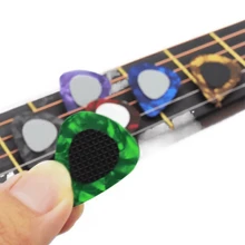 10/20/30pcs Guitar Picks With Anti-Slip Texture: Anti-Slip Picks In Various Thicknesses To Enhance Grip And Control