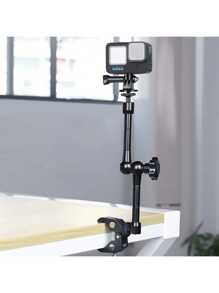 11 Zoll Schwenkarm mit Superspannklemme, geeignet für DSLR Kamera zu LCD Monitor, LED Video Licht, GoPro, Dashcam, Insta360 Kameras, Fotografie Zubehör