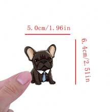 50Pcs French Bulldog Stickers Vinyl Stickers Scrapbook, Journaling, Laptop, Bumper, Skateboard, Water Bottles, Computer, Phone, Cartoon, Hard Hat, Car Stickers