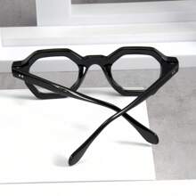 Unisex Fashion Plain Glass Casual Glasses, Suitable For Office, Parties, Daily Use, Computer & Phone Eye Protection