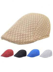 1 pièce Béret style britannique rétro unisexe, porter casual