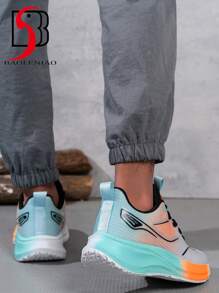 New Breathable, Shock-Absorbing, Lightweight Running Shoes, Mesh Fabric Running Sneakers