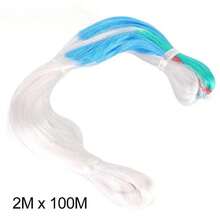 Red de Enrejado para Jardinería, Red de Escalada para Plantas, Red de Enredadera para Flores, Soportes de Red, Red de Enrejado para Cultivo, Red de Enredadera para Flores - Blanco - Ver 2