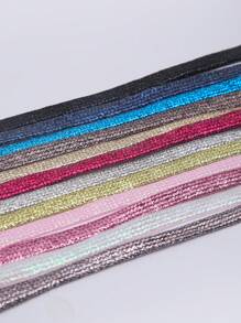 1 Pair Round Shoelaces In Rose Red, Suitable For Casual Shoes, Sneakers, Canvas Shoes, Basketball Shoes, Outdoor Shoes - Red - View 3