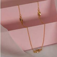 Colar Choker Conchas Buzios Banhado Ouro 18K