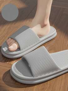 2025新款男女通用EVA云朵拖鞋，防臭透气防滑软底室内/室外休闲家居鞋，四季皆宜，多种颜色可选，轻便透气，不闷热。防滑速干，浴室拖鞋，软底，轻便舒适，不易疲劳。 - 灰色 - 查看 16