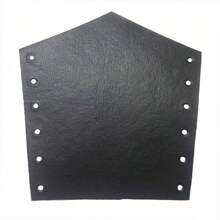 1pc Medieval Retro Style Sword Pattern Arm Guard With Adjustable Strap,PU Leather Viking Wristband Accessories For Cosplay Costume Halloween - Brown - View 4