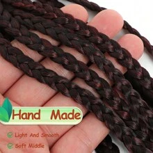 French Curly Braiding Hair Wigs 14 Inch Stretched Bouncy Braiding Hair Wavy Braiding Hair Synthetic Hair Extensions