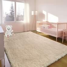 Sour Lemon Gray Carpet Rugs Living Room 160x230 Washable Anti-Slip Extra Large Carpet Bedroom Fluffy Modern Carpets Mat Carpets For Bedroom Children's Room - 駝色 - 查看 9