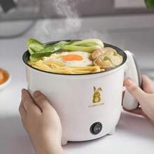 RAF 1-3 人多功能电锅、蒸锅和炊具，不粘锅，可用于煎炸、炖煮、蒸煮、煮鸡肉、面条、米饭、粥、蒸包子、火锅等，多功能厨房电器