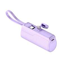 Mini carregador portátil de 5000 mAh compatível com 16/15/14/13/12/11/XR/XS/X/8/7/6, com certificação MFi, ultracompacto, 20 W, PD, carregamento rápido, bateria pequena e fofa