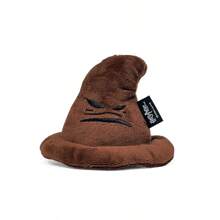 Miniso 哈利波特系列分院帽毛绒钥匙扣，经典魔法帽造型，刺绣细节还原，HP粉丝的钥匙圈和包包装饰（1个） - 棕色 - 查看 4