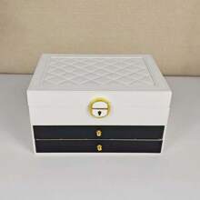 1pc Multifunctional Blank Jewelry Display Tray, Suitable For Necklaces, Earrings, Rings, Great Gift For Women