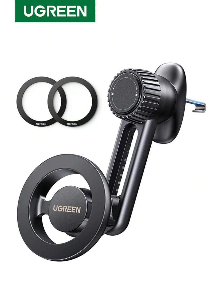 UGREEN Car Air Vent Magnetic Mount Compatible With Iphone 16 15 14 13 Pro Max Galaxy S23/24/25 Ultra