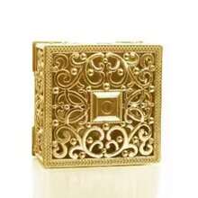 1 westlicher Stil Cut Out Make-up Aufbewahrungsbox, Schmuck- und Accessoire-Staubaufbewahrungsbox, einfarbige tragbare Aufbewahrungsbox. Die Schmuckbox eignet sich für Büro, Schule und den täglichen Gebrauch von Frauen als Geschenk, Raumdekoration - Verschiedenfarbig - Übersicht 6