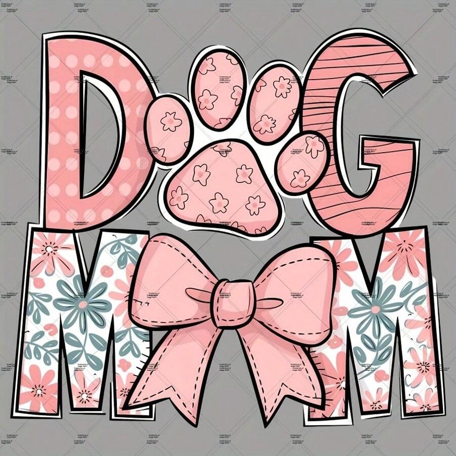 Bộ 1/2/3 miếng dán hình hoa và nơ dành cho mẹ nuôi chó, có thể ủi lên áo thun, áo nỉ, quần jean, túi xách, phụ kiện quần áo, khẩu trang, ba lô, mũ, gối - Có thể giặt và bền lâu. - Nhiều màu - Xem 1