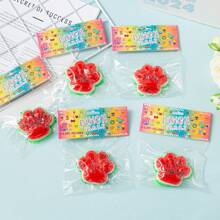 2Pcs 3Colors Squishies Squishy Toy Cat Party Favors For Adult, Cat's Paw Bright Squishy Toys Kawaii Stress Reliever Anxiety Toys , Goodie Bag Stuffers For Adults