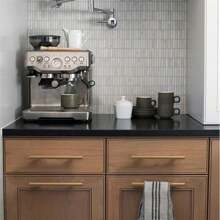 1 Piece Of Modern Minimalist Aluminum Alloy, Gold/Black Handle Drawer, Wardrobe, Nightstand, Locker, Door Handle, Furniture Hardware