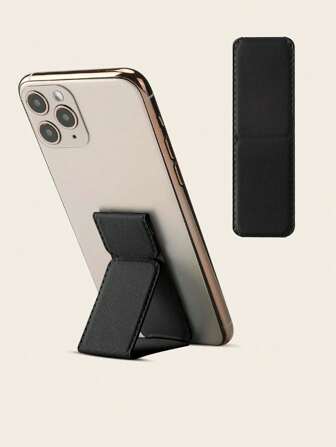 Foldable Pull-Out Phone Ring Holder, Simple Solid Color Phone Grip Sticker Compatible With IPhone, Android Phone, Gift For Birthday, Family, Friends Finger Ring Holder, Phone Accessories