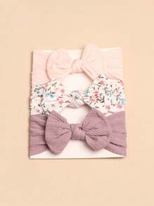 3pcs Baby Headbands (Paper Card For Decoration) Love Valentine - Multicolor - View 9