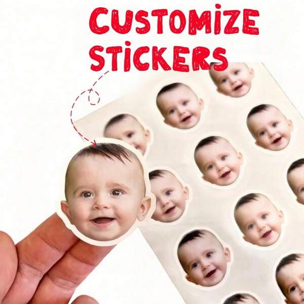 Naklejki ze zdjęciami na zamówienie, naklejki na twarz, naklejki personalizowane, naklejki dla niej, naklejki personalizowane, naklejki z logo, naklejki na laptopa, naklejki na kubek z wodą, naklejki na samochód, naklejki personalizowane. Naklejki na urodziny, młodzieżowe przyjęcia urodzinowe, walentynki, dzień matki, stwórz własną spersonalizowaną naklejkę, na dzień młodzieży, jesienne odświeżenie domu, dekoracje świąteczne