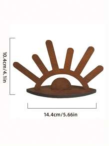 1 szt. Niestandardowa tacka na palmę oka, luksusowa biżuteria bransoletka kolczyki naszyjnik pierścień zegarek, tacka na biżuterię, przechowywanie kluczy w domu salon biuro, idealny prezent